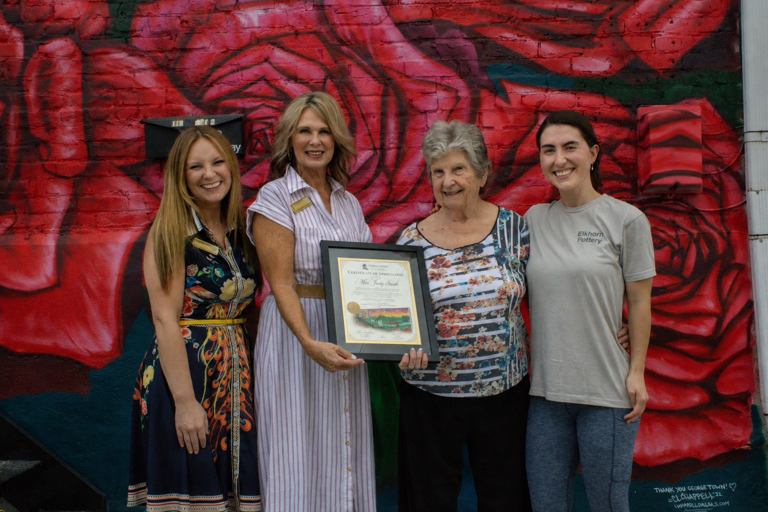 The Making of Georgetown's Newest Mural Was a Community Effort